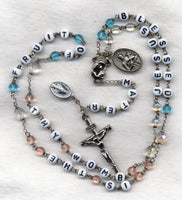 Expectant Mother Maternity Message Rosary M02