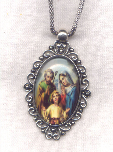 Holy Family Pendant Chain Necklace NCK40