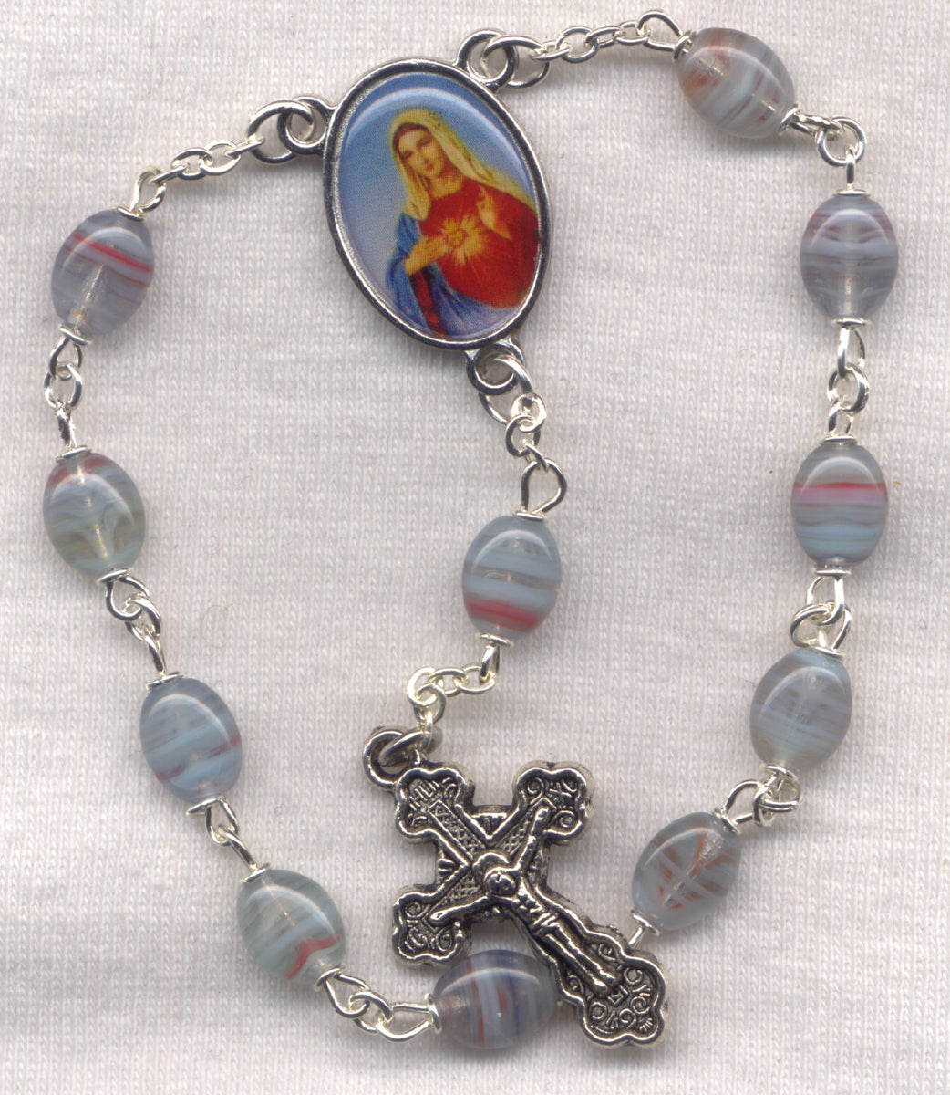 Immaculate Heart of the Blessed Virgin Mary One Decade Pocket Rosary P