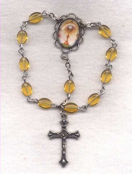 Blessed Sacrament One Decade Pocket Rosary PKT39
