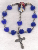 Mother Marianna de Jesus Torres One Decade Hearts Pocket Rosary Our Lady of Good Success PKT41