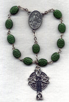 St Patrick One Decade Pocket Rosary PKT47