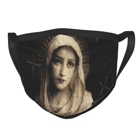 Blessed Virgin Mary non-adjustable washable face mask MSK38
