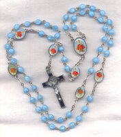 Infant of Prague Rosary St Benedict Medal Crucifix V05