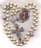 Our Lady of Guadalupe Rosary Byzantine Our Father Beads V33