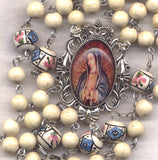 Our Lady of Guadalupe Rosary Byzantine Our Father Beads V33