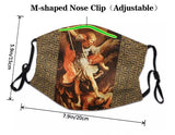 St Michael the Archangel Washable Face Mask MK09