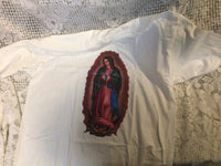 Our Lady of Guadalupe white T-shirt Sz 2XL