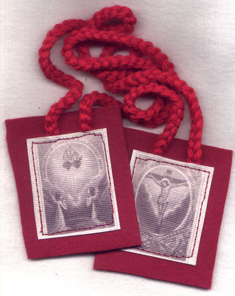 Red Scapular of The Passion of Jesus (Vincentian) each