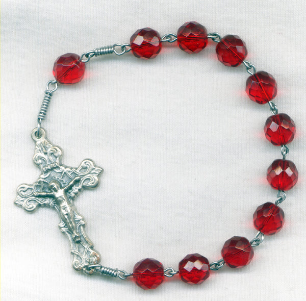 One Decade Pocket Rosary Extra Sturdy Big Beads PKT03