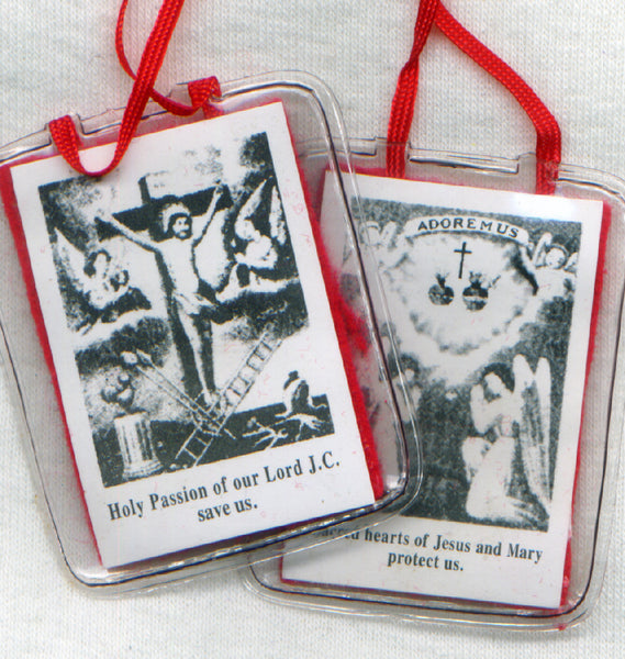 Red Scapular of the Passion of Jesus each