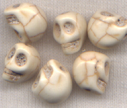 Memento Mori 1/2 inch size Composite Stone Skull each