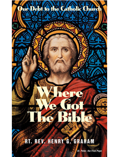 Where We Got The Bible book not booklet